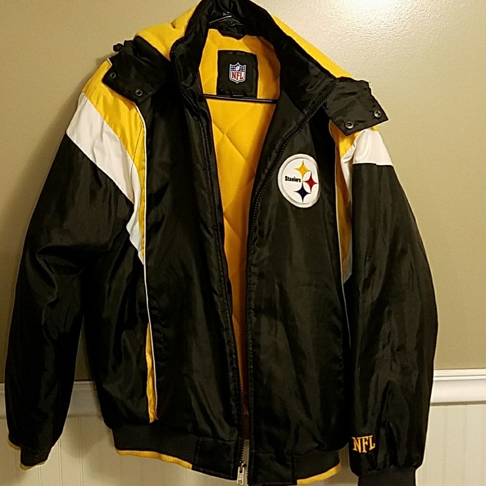 NFL Pittsburgh Steelers winter jacket.